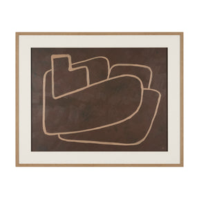 Fusion I by Mercana Studio Hand Embelished Textured Framed Artwork Matted under Glass by Mercana at Eve Furniture