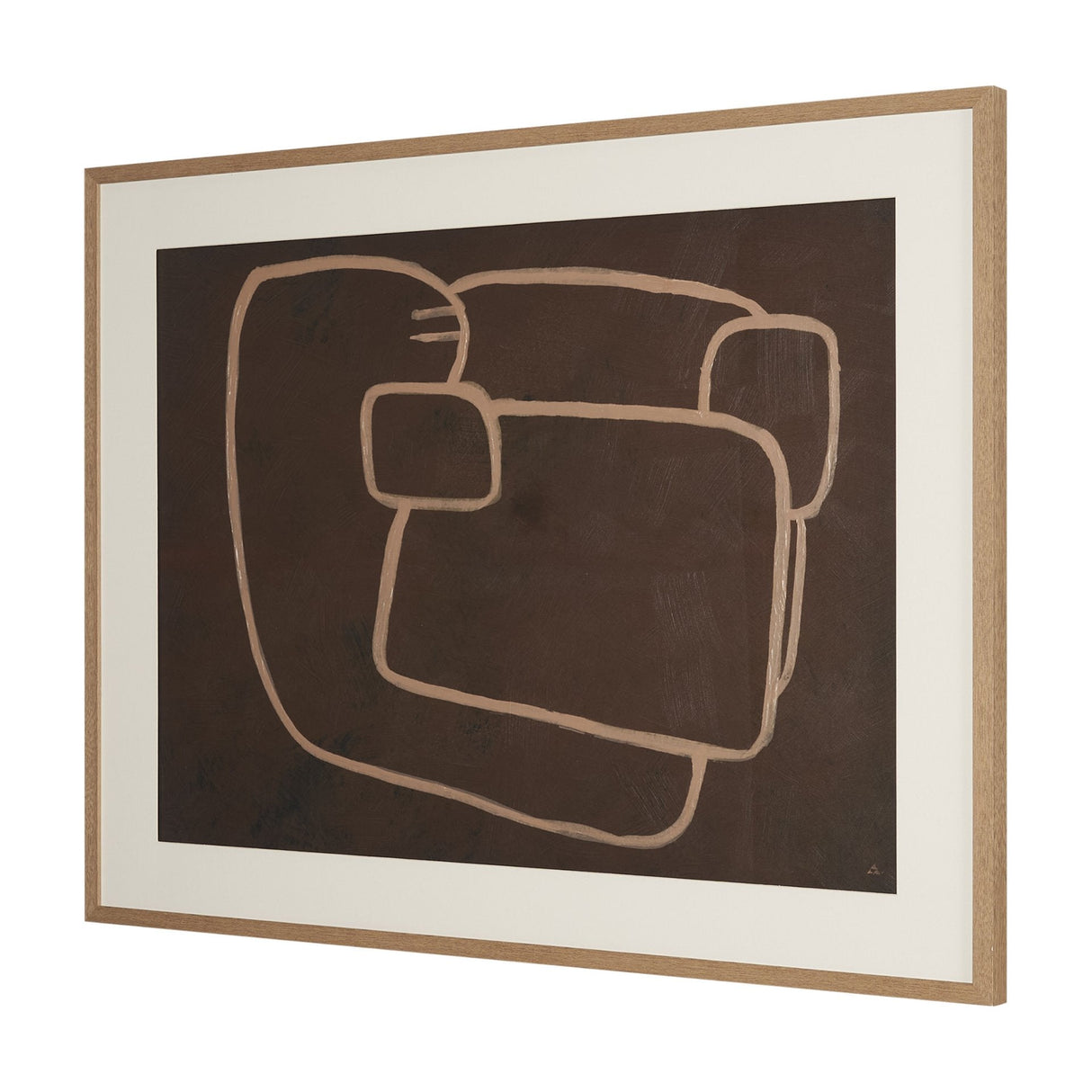 Fusion II by Mercana Studio Hand Embelished Textured Framed Artwork Matted under Glass by Mercana at Eve Furniture