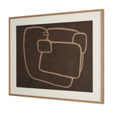 Fusion II by Mercana Studio Hand Embelished Textured Framed Artwork Matted under Glass by Mercana at Eve Furniture