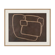 Fusion II by Mercana Studio Hand Embelished Textured Framed Artwork Matted under Glass by Mercana at Eve Furniture