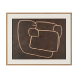 Fusion II by Mercana Studio Hand Embelished Textured Framed Artwork Matted under Glass by Mercana at Eve Furniture