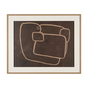 Fusion II by Mercana Studio Hand Embelished Textured Framed Artwork Matted under Glass by Mercana at Eve Furniture