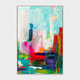 Future Blue Painting Art by Buddy Whitlock by Classic Home at Eve Furniture