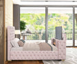 Future Pink King Platform Bed by Happy Homes at Eve Furniture