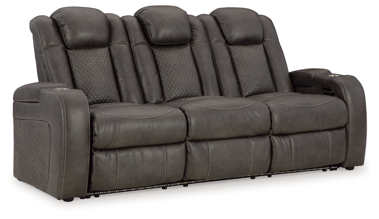 Fyne-Dyme Shadow Power Reclining Sofa