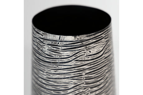 Fynn Antique Gray Vase by Ashley at Eve Furniture