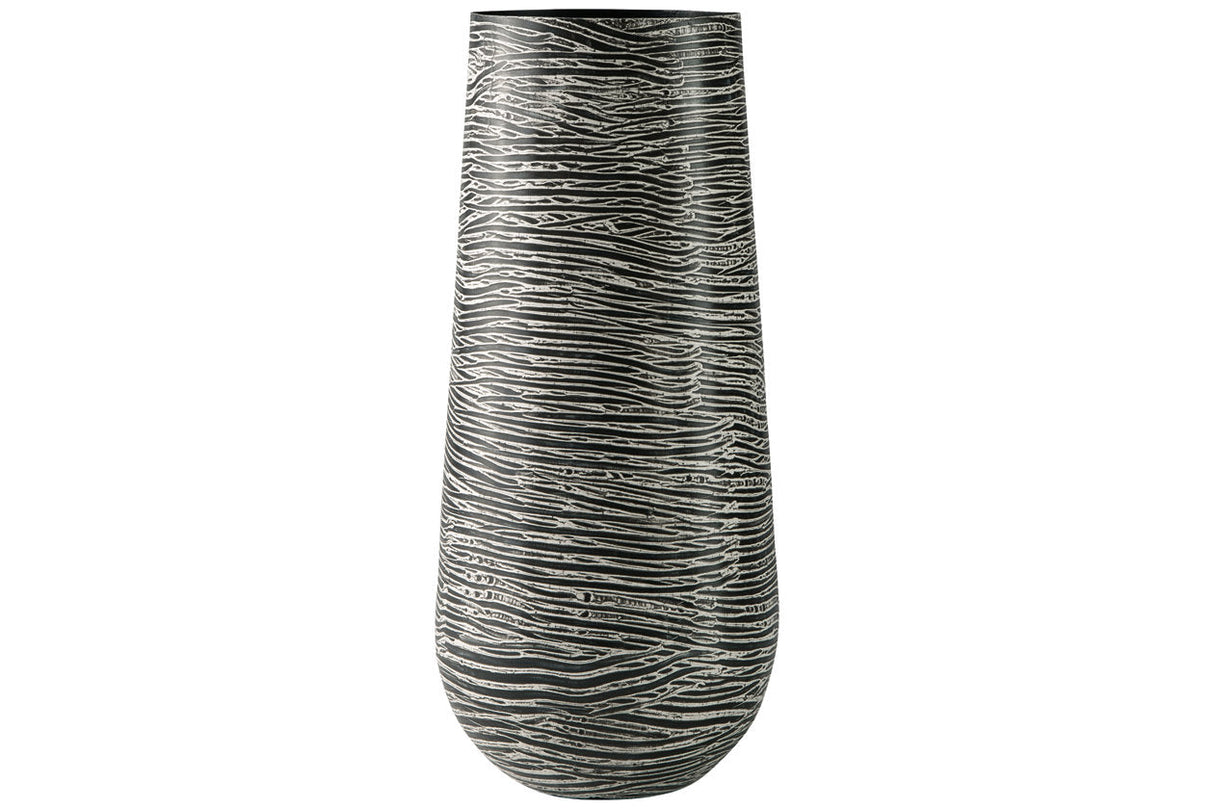 Fynn Antique Gray Vase by ASHLEY FURNITURE at Eve Furniture