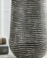 Fynn Antique Gray Vase by ASHLEY FURNITURE at Eve Furniture