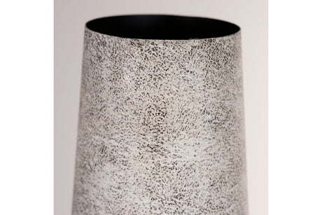 Fynn Antique White Vase by Ashley at Eve Furniture