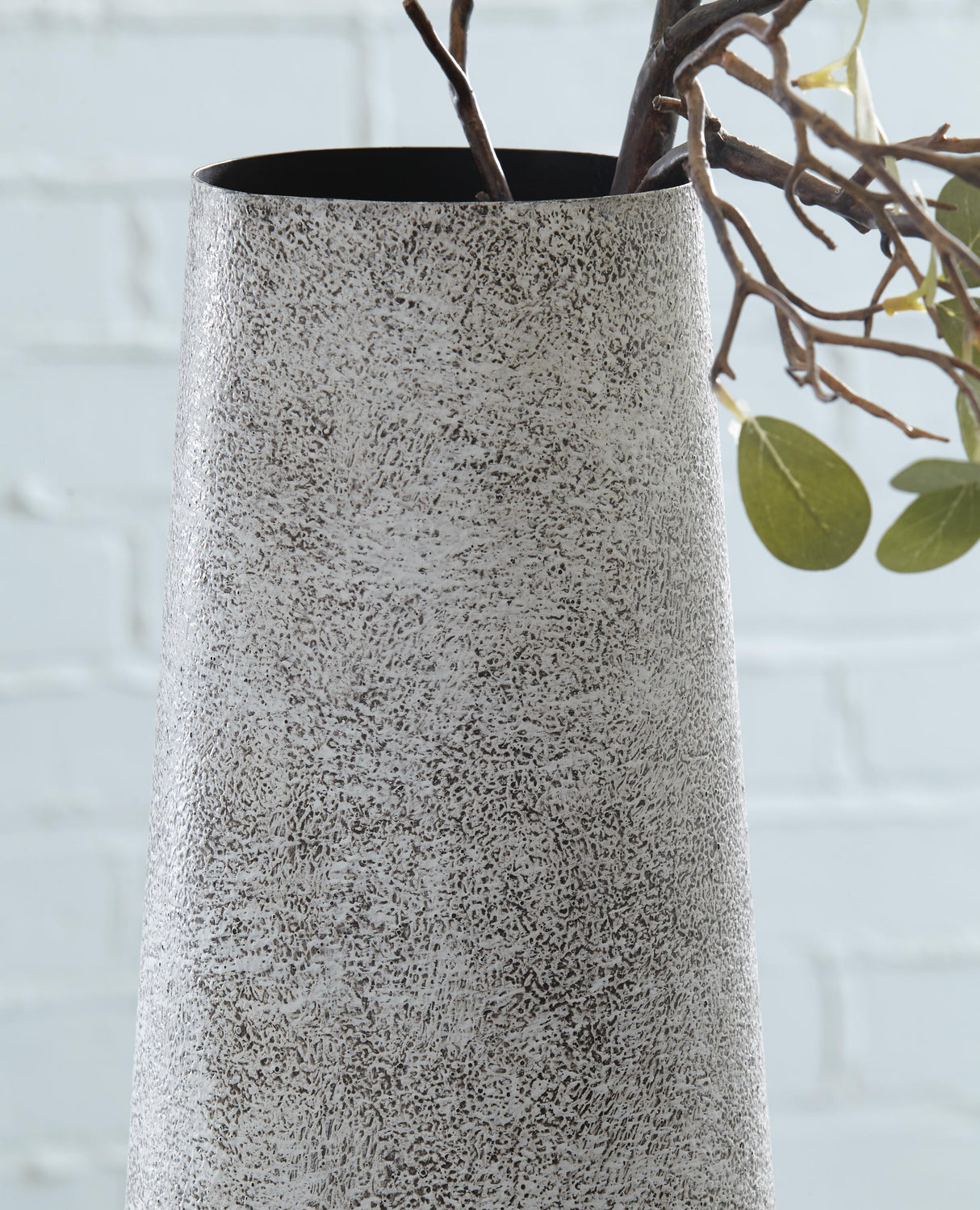 Fynn Antique White Vase by ASHLEY FURNITURE at Eve Furniture