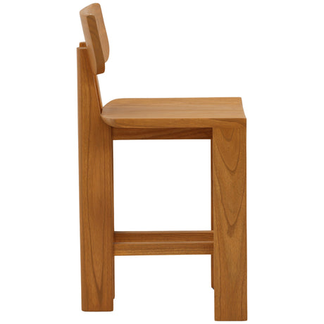Fynn Counter Stool, Natural by Dovetail at Eve Furniture