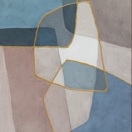 Palette Glass Mosaic Hand Painted Framed Diptych by Home Trends & Design at Eve Furniture