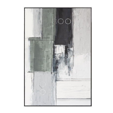 Palette Linear Landscape Hand Painted Framed Diptych by Home Trends & Design at Eve Furniture