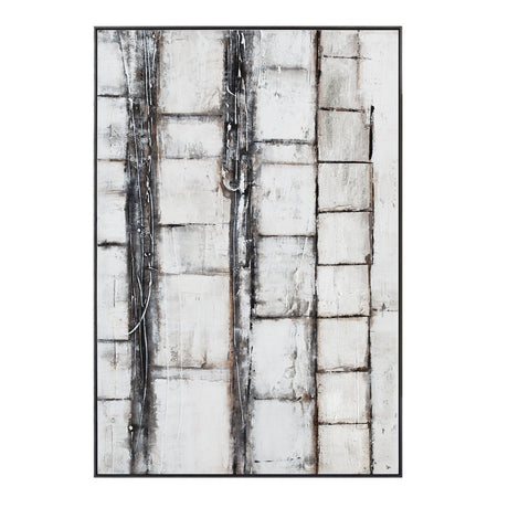 Palette Nature Canvas Hand Painted Framed Diptych by Home Trends & Design at Eve Furniture