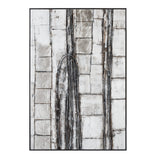 Palette Nature Canvas Hand Painted Framed Diptych by Home Trends & Design at Eve Furniture