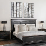 Palette Nature Canvas Hand Painted Framed Diptych by Home Trends & Design at Eve Furniture