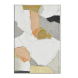 Palette Pastel Patchwork 1 Hand Painted Framed Diptych by Home Trends & Design at Eve Furniture