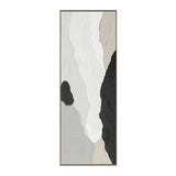 Palette Ripped Reflections Hand Painted Framed Triptych by Home Trends & Design at Eve Furniture