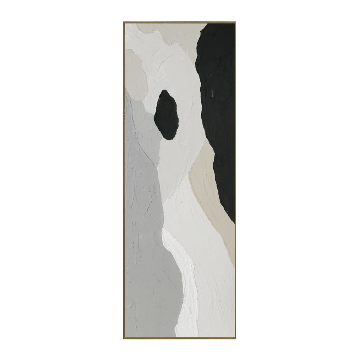 Palette Ripped Reflections Hand Painted Framed Triptych by Home Trends & Design at Eve Furniture