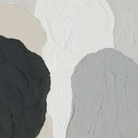 Palette Ripped Reflections Hand Painted Framed Triptych by Home Trends & Design at Eve Furniture