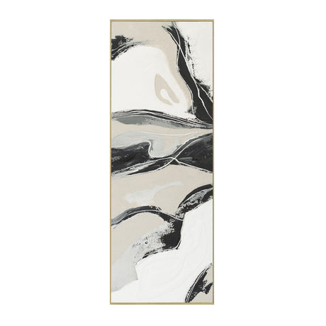 Palette Serenity Hand Painted Framed Triptych by Home Trends & Design at Eve Furniture