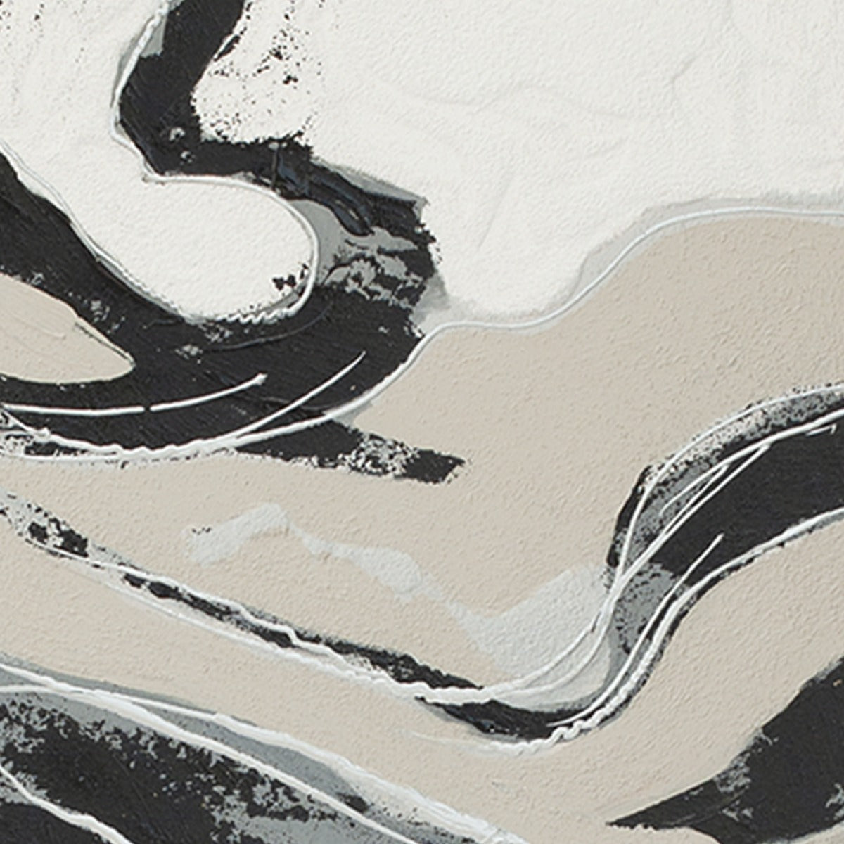 Palette Serenity Hand Painted Framed Triptych by Home Trends & Design at Eve Furniture