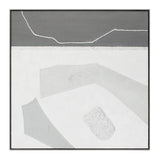 Palette Modern Slate Hand Painted Framed Diptych by Home Trends & Design at Eve Furniture