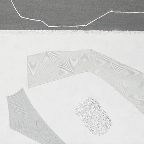 Palette Modern Slate Hand Painted Framed Diptych by Home Trends & Design at Eve Furniture