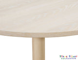 Gabby Washed Oak 5-Piece Kids Dining Table Set by Steve Silver at Eve Furniture
