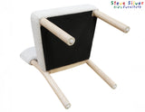Gabby Washed Oak 5-Piece Kids Dining Table Set by Steve Silver at Eve Furniture