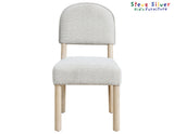 Gabby Washed Oak 5-Piece Kids Dining Table Set by Steve Silver at Eve Furniture