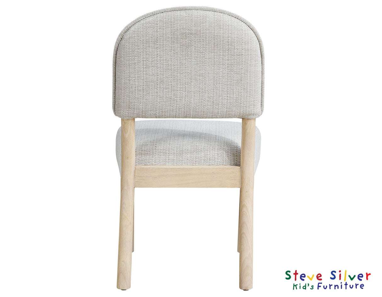 Gabby Washed Oak 5-Piece Kids Dining Table Set by Steve Silver at Eve Furniture