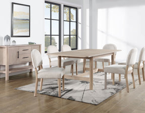 Gabby Washed Oak Dining Room Set by Steve Silver at Eve Furniture