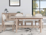 Gabby Washed Oak Dining Room Set by Steve Silver at Eve Furniture