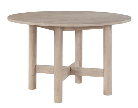 Gabby Washed Oak Round Dining Room Set by Steve Silver at Eve Furniture