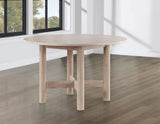Gabby Washed Oak Round Dining Room Set by Steve Silver at Eve Furniture
