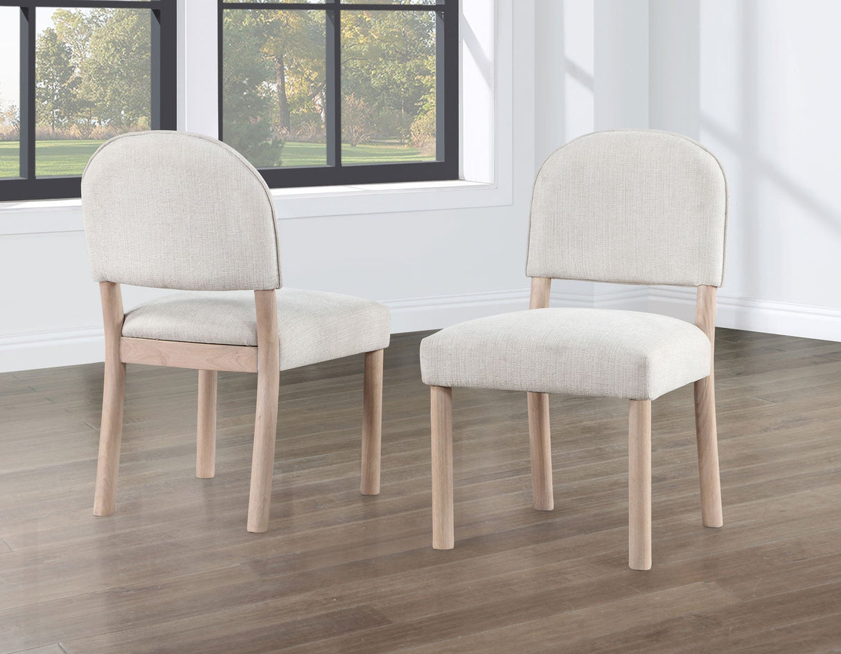 Gabby Washed Oak Round Dining Room Set by Steve Silver at Eve Furniture