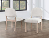 Gabby Washed Oak Round Dining Room Set by Steve Silver at Eve Furniture