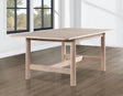 Gabby 60-78 inch Dining Table w/ 18-inch leaf by Steve Silver at Eve Furniture