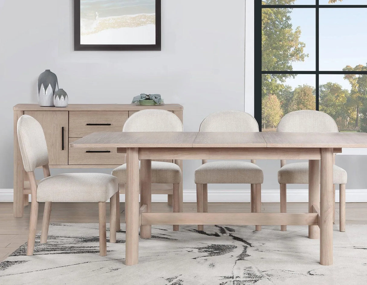 Gabby 60-78 inch Dining Table w/ 18-inch leaf by Steve Silver at Eve Furniture