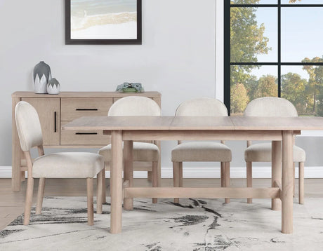 Gabby 60-78 inch Dining Table w/ 18-inch leaf by Steve Silver at Eve Furniture