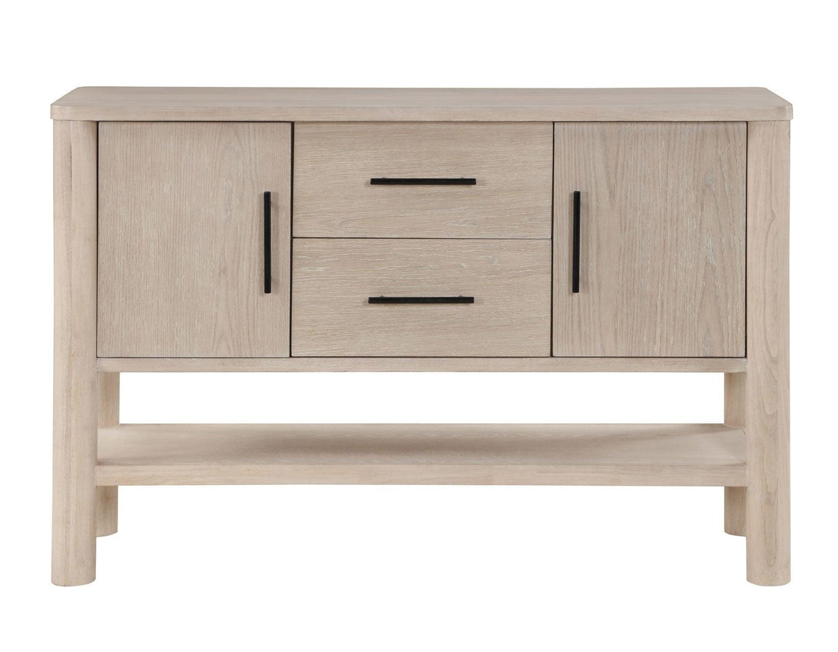Gabby Beige 4-Drawers Console by Steve Silver at Eve Furniture