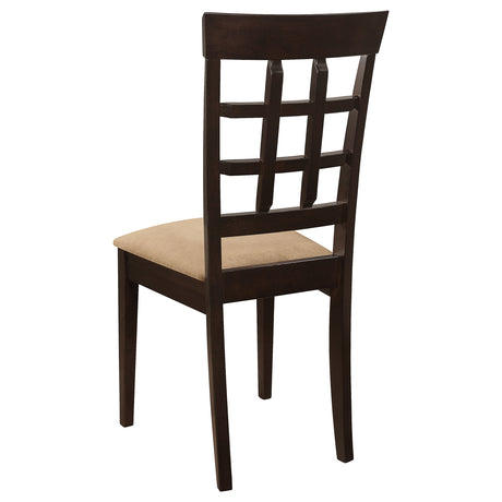 Gabriel Cappuccino 5-Piece Rectangular 59-inch Dining Room Set by Coaster at Eve Furniture