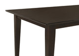 Gabriel Cappuccino 5-Piece Rectangular 59-inch Dining Room Set by Coaster at Eve Furniture