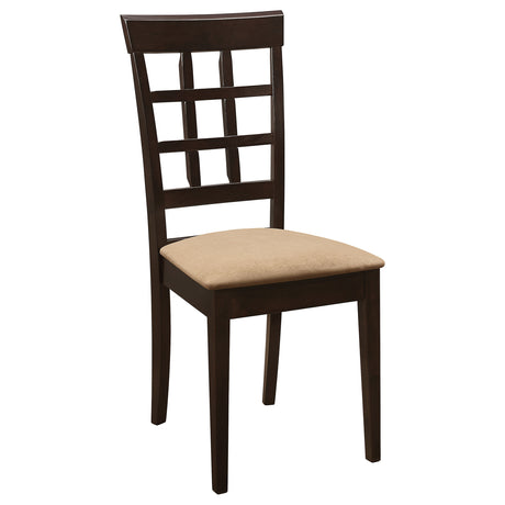 Gabriel Cappuccino 5-Piece Rectangular 59-inch Dining Room Set by Coaster at Eve Furniture
