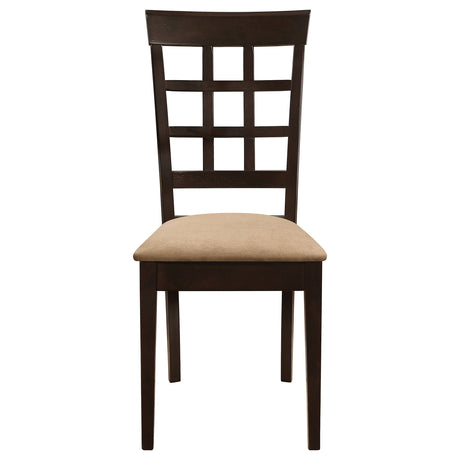 Gabriel Cappuccino 5-Piece Rectangular 59-inch Dining Room Set by Coaster at Eve Furniture