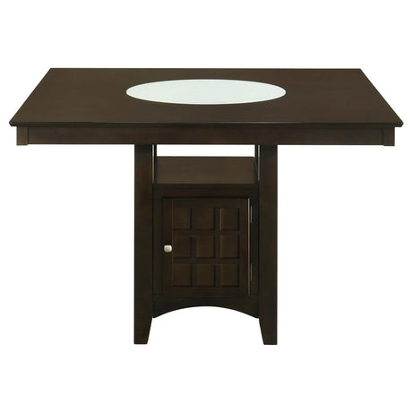 Gabriel Cappuccino 5-Piece Square Counter Height Dining Set by Coaster at Eve Furniture