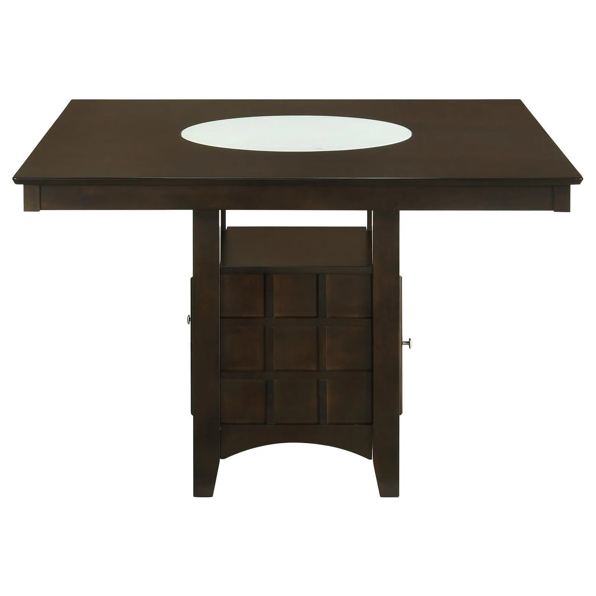 Gabriel Cappuccino 5-Piece Square Counter Height Dining Set by Coaster at Eve Furniture