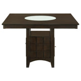 Gabriel Cappuccino 5-Piece Square Counter Height Dining Set by Coaster at Eve Furniture
