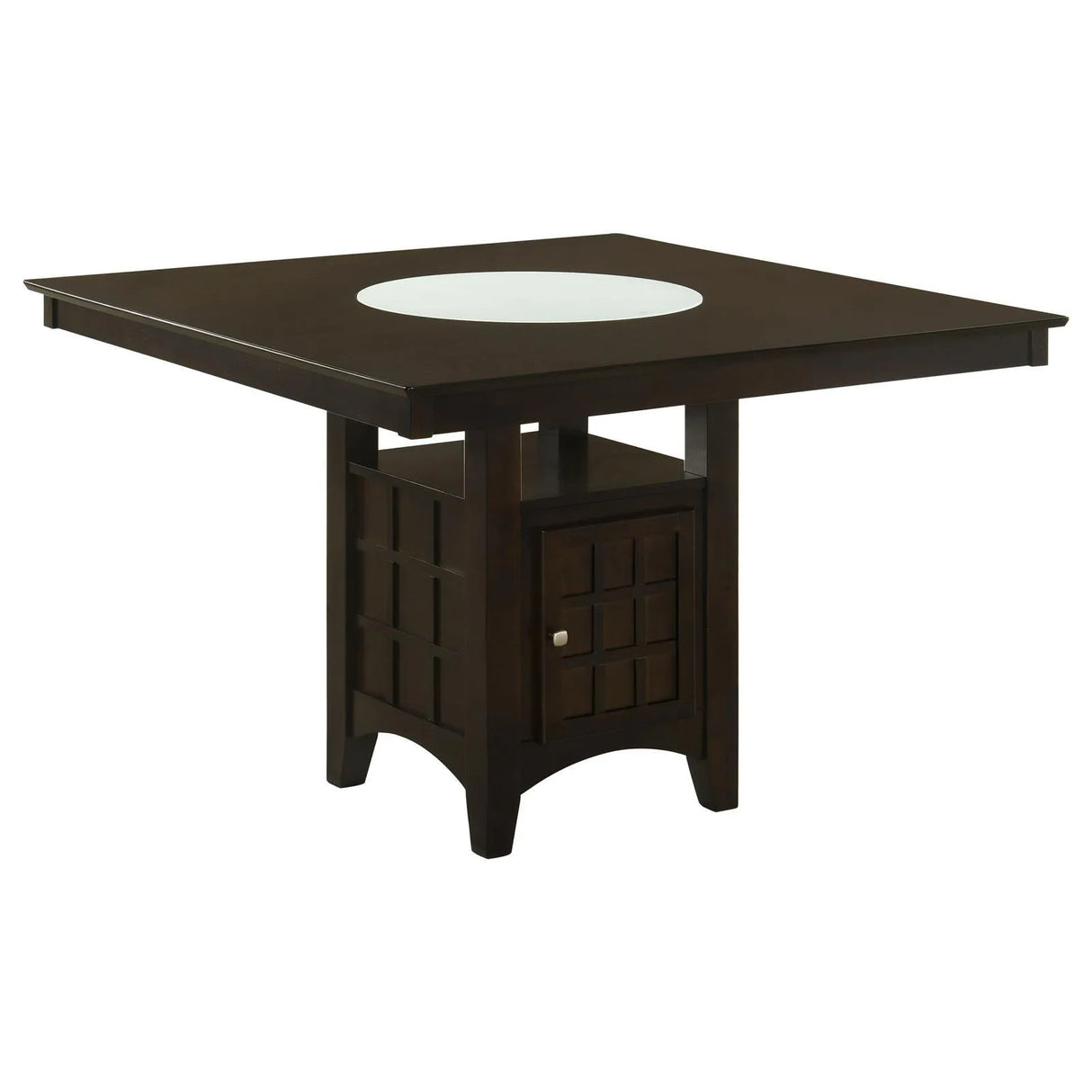 Gabriel Cappuccino 7-Piece Square Counter Height Dining Set by Coaster at Eve Furniture